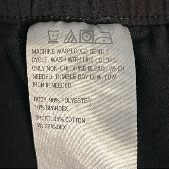 Lemon Way Women’s Skort Black Short Elastic Waist Sporty Golf Tennis Size Small - Picture 4 of 5